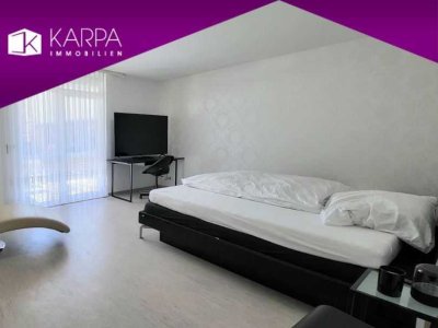 Möblierte Wohnung für 3 - 6 Personen, zwei Terrassen und Garten am Bahnhof von Oschersleben (Bode)