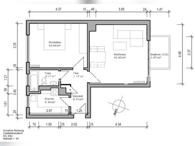 Tauschwohnung: Suche eine Drei-Zimmerwohnung in Frankfurt - biete 2 Zimmer