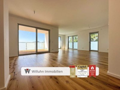 Exklusives Wohnen mit sonniger 11 m² Loggia und beeindruckendem Weitblick – provisionsfrei