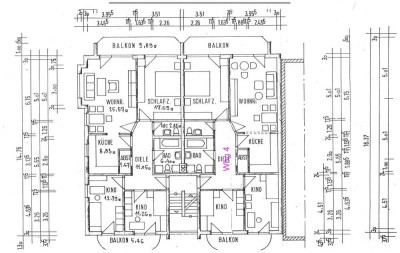Attraktive 4-Zimmer-Wohnung mit 2 Balkonen & Keller in Osterburken