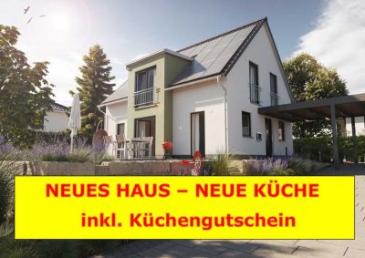 AKTION - Ihr neues Massivhaus inkl. Markenküche in ruhiger Lage mit Südwestgarten.