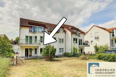 Erdgeschosswohnung mit eigenem Garten und TG-Stellplatz