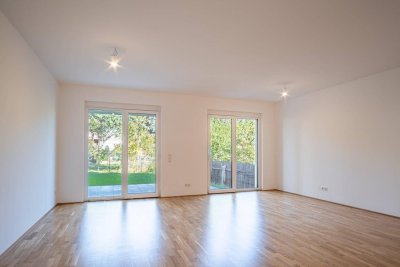 3 Zimmer Gartenwohnung mit 140 m² Eigengarten (NEUBAU/ERSTBEZUG)