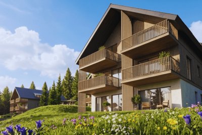 NEUBAU- TRAUMAPARTMENTS IN DEN NOCKBERGEN- PANORAMABLICK UND SKI-IN/SKI-OUT
