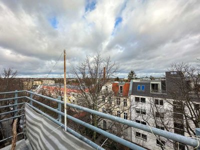 Solide vermietete DG-Wohnung mit 2 Terrassen, Aufzug und Tiefgarage