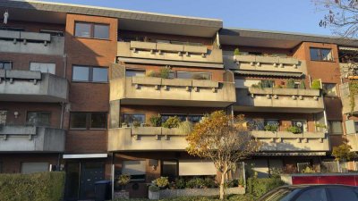 Moderne 3,5-Zi.-ETW mit Fußbodenheizung, großem Balkon & Garage im Herzen von Moers