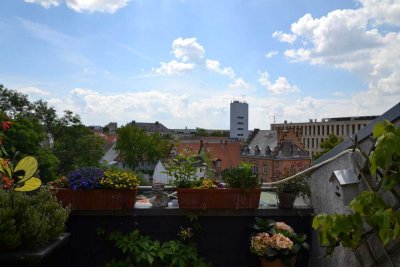 Dachterrassen-Wohnung im Herzen von DA (3 Zi.+Kü+Bad)