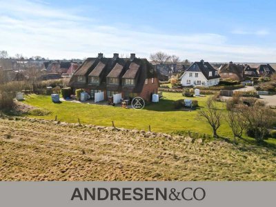 Zwischen Watt und Wiesen - Erdgeschosswohnung mit Wiesenblick in wattnaher Lage von Morsum