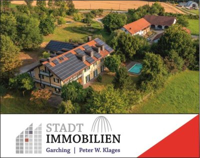 Work-Life-Balance in Perfektion! In der bayerischen Toskana.
Landhausvilla in Bad Griesbach