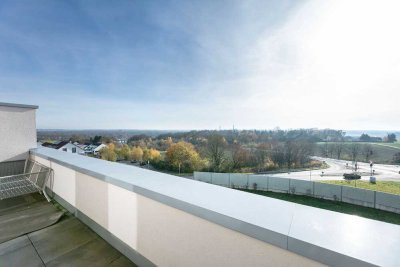 Tolle 4-Zimmer-Penthousewohnung mit Dachterrasse & wunderschönem Weitblick
