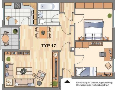 Demnächst frei! 3-Zimmer-Wohnung in Essen Freisenbruch
