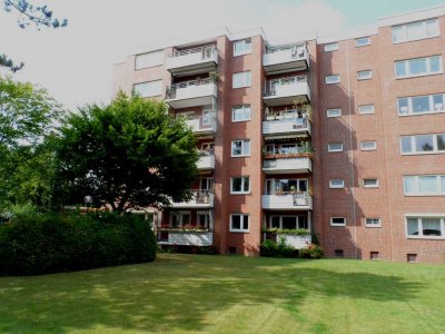 2 2/2  Zimmer Komfortwohnung in Rotklinker Wohnanlage Nähe Centrum Poppelbüttel