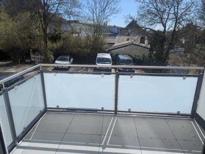 Wohnen in Mittefels ! Neubauwohnung mit hochwertiger Ausstattung und Balkon!