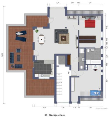 Neuwertige Wohnung mit großer Terrasse und Tiefgaragenstellplatz in Dortmund-Bittermark