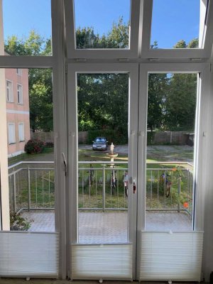 Dominsel mit Grünblick, modernisierte helle 3-Zi. Whg., Hochpart., Balkon, incl. Parkplatz