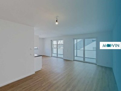 NEUBAU PERFEKT FÜR FAMILIEN: Top moderne 4-Zimmer-Wohnung mit EBK, BALKON und WALK-IN DUSCHE