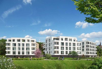 Betreutes Wohnen: Hochwertige 2 Zimmer Eigentumswohnung mit Balkon und TG-Stellplatz