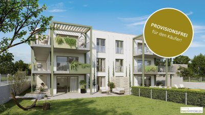 *Frühjahr 2027* Provisionsfreie 4-Zimmer Wohnung mit großzügigem Garten!