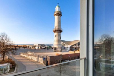 Wohnen in erster Reihe – exklusives Wohnen mit Meeresblick.