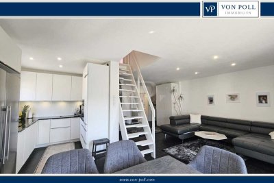 Usingen von oben genießen - Zentrale Dachgeschosswohnung mit zwei Bädern & Tiefgaragenstellplatz