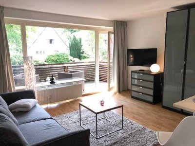 helles und freundliches möbliertes Apartment in Sülldorf zu mieten