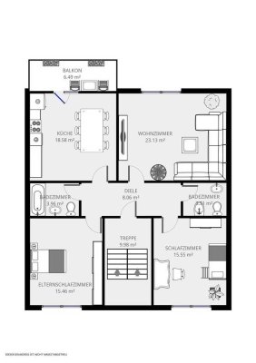 Innenstadtnahe, verkehrgünstig gelegene 3,5-Zimmer-Wohnung in Eschweiler