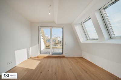 3-Zimmer-Dachgeschoßwohnung mit Dachterrasse!