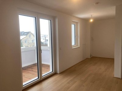 bezugsfertige Wohnung - Blick ins Grün