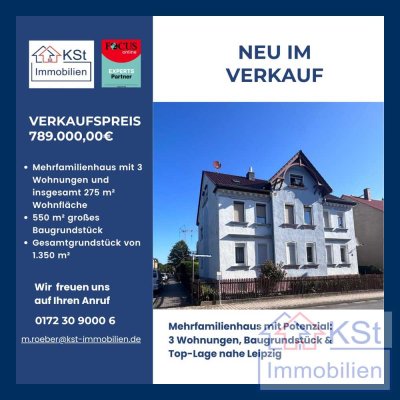 3-Familienhaus mit Baugrundstück – perfekt für Familien, Kreative und Freiberufler.
