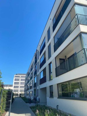 Geschmackvolle 1,5-Raum-Terrassenwohnung mit geh. Innenausstattung mit EBK