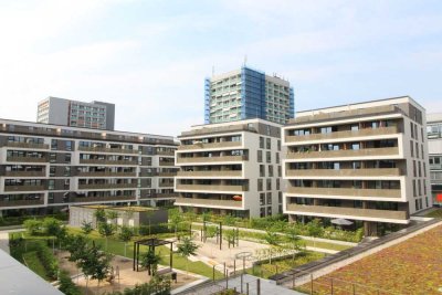 NEU! Schicke 3-Zi.-Whg. mit EBK & Balkon + Stellplatz-Option + Keller