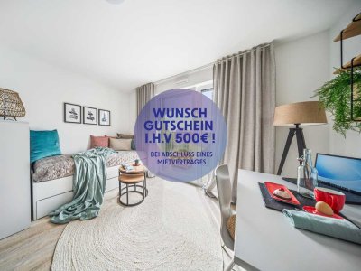 All-In Miete + 500€ geschenkt! 2-Zimmer Neubauwohnung in der Nähe der Universität!