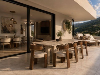Penthouse in Haiming - Lichtdurchflutet und grenzenlos - wo Innen und Außen verschmelzen