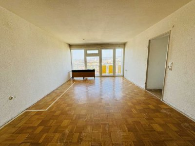 Herrlicher Fernblick: Freie 3 Zimmer-Wohnung mit schönem Balkon und Garage in Neuwied!