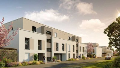 Preisgedämpfte 2-Zimmer-Gartenwohnung im Neubaugebiet am Quellenbusch