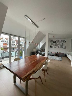 Luxuriöse 4-Zimmer Maisonette-Wohnung mit Balkon in Düsseldorf-Kaiserswerth