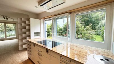 Architekten Maisonette mit Garten in Grunewaldnähe