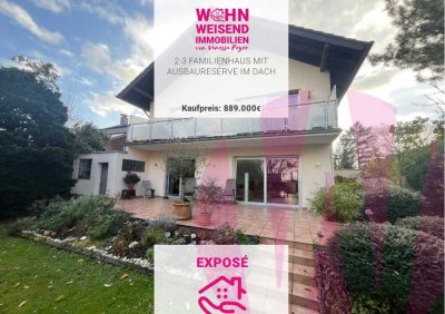 2-3 Familienhaus I Ausbaureserve im DG oder nur das 1 OG. des Hauses erwerben I Köln