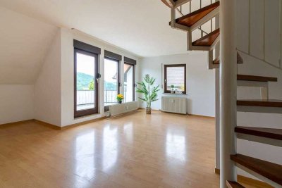 Maisonette-Wohnung mit traumhaftem Ausblick in Künzelsau