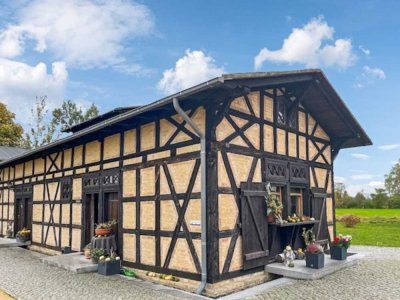 Denkmalschutz: Ausgezeichnetes Restaurant, idyllische Wasserlage am Touristenweg Oderaue