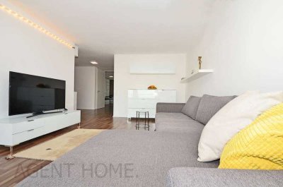 Geschmackvoll ausgestattete, barrierearme Wohnung mit Balkon