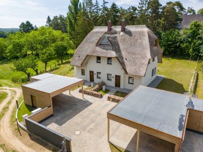 Exklusive Doppelhaushälfte  in idyllischer, grüner und angenehm ruhiger Lage von Bansin - Haus 4