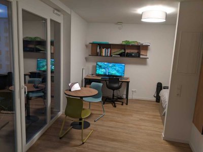 Möblierte 1-Zimmer-Wohnung Hochschulstadtteil