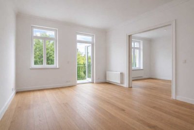 Provisionsfrei: sanierte Wohnung mit Balkon im Herzen von Bilk