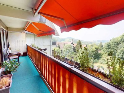 Ruhige 3-Zimmer-Wohnung mit Sonnenbalkon, Tiefgarage, Parkplatz und Aufzug