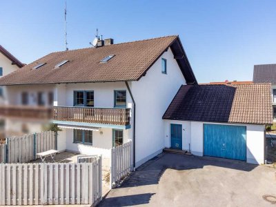 Moderne Doppelhaushälfte mit Garten, Balkon und viel Platz für die Familie