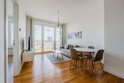 All-Inclusive! Hochwertige 2-Zimmerwohnung im 8. OG am Potsdamer Platz mit Traumblick