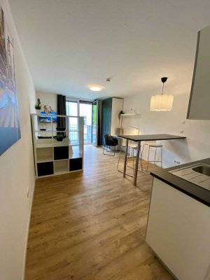 Möbliertes Apartment in zentraler Lage von Würzburg, Nähe Zeppelinstraße
