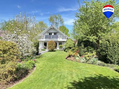 Charmantes Einfamilienhaus mit flexibler Raumaufteilung und Gartenidylle