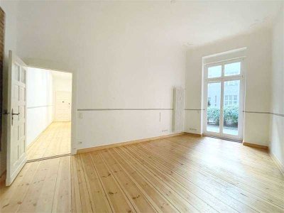 Renovierter Altbau am Lietzensee. Ruhige Gartenhauswohnung mit Neubaubalkon